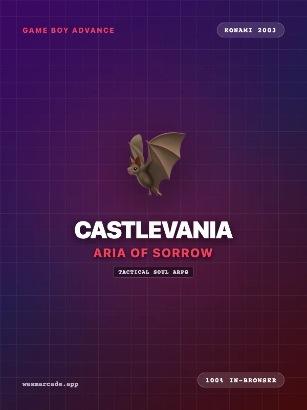 Castlevania: Aria of Sorrow cover art