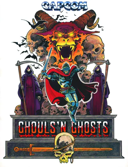 Ghouls'n Ghosts cover art