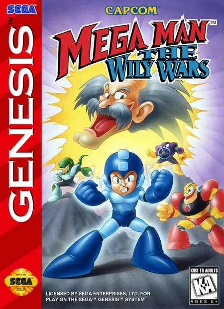 Mega Man: The Power Battle cover art