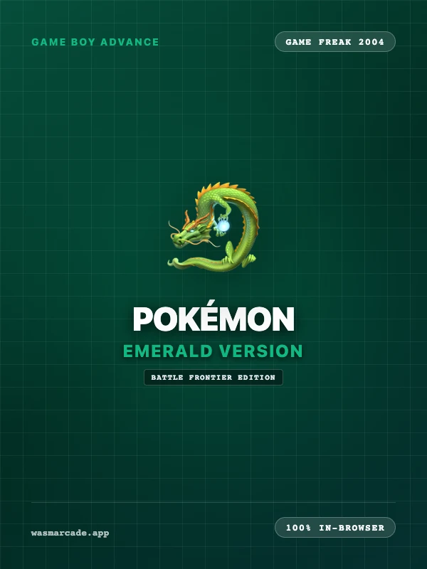 Pokémon Emerald Version cover art