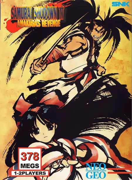 Samurai Shodown IV: Amakusa's Revenge cover art