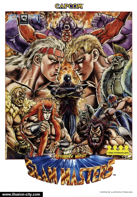Saturday Night Slam Masters cover art