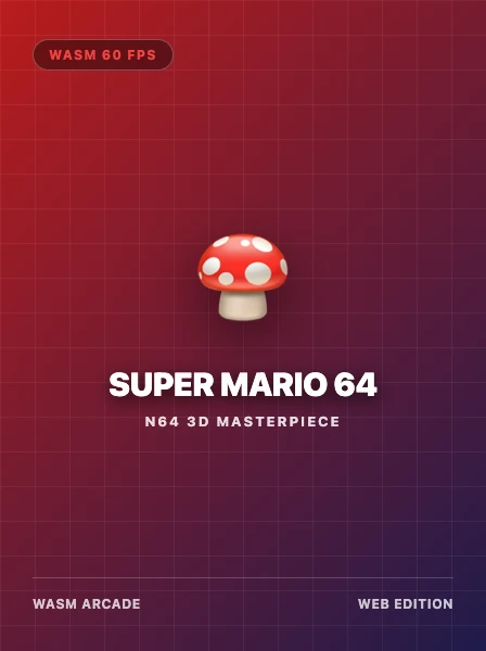 Super Mario 64 (WASM Port) cover art