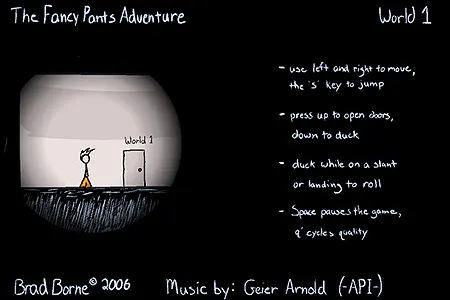 The Fancy Pants Adventures box art