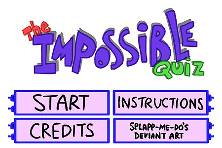 The Impossible Quiz box art