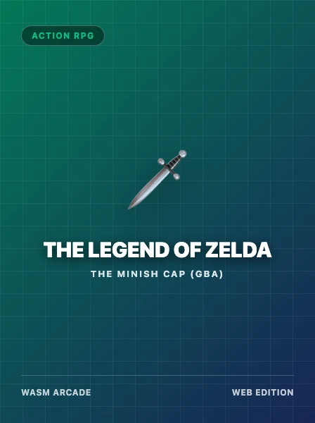 The Legend of Zelda: The Minish Cap cover art